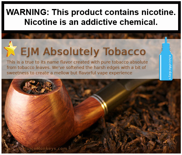 EJM Absolutely Tobacco - Click Image to Close