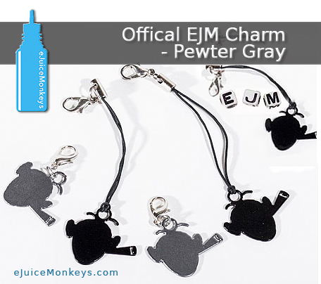 Offical EJM Charm - Pewter Gray