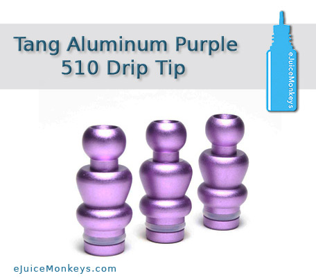 Drip Tip 510 - Tang Aluminum Purple