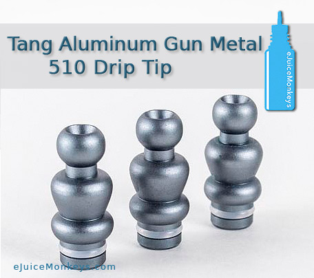 Drip Tip 510 - Tang Aluminum Gun Metal
