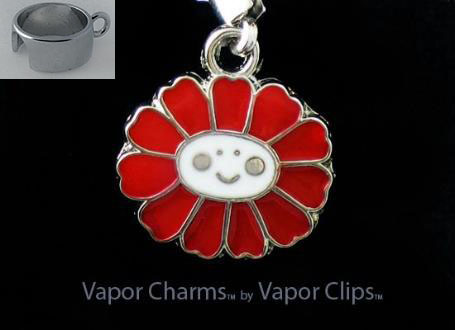 Charm Ring - Red Happy