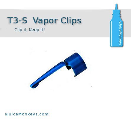 T3 Vapor Clip - Blue - Click Image to Close